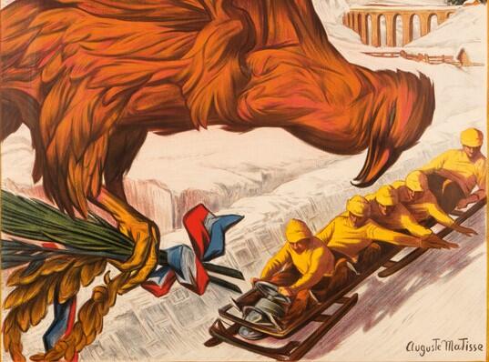 1924 : The first Winter Olympic Games : Chamonix Mont Blanc